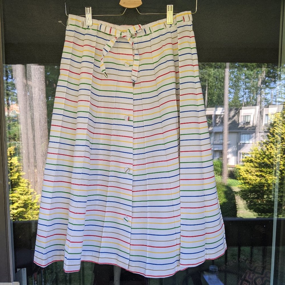 Vintage Rainbow Skirt - Picture 3 of 5